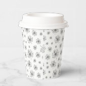 Graphic peonies. pappbecher (Rechts)