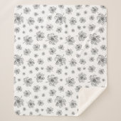 Graphic peonies. sherpadecke (Vorderseite)