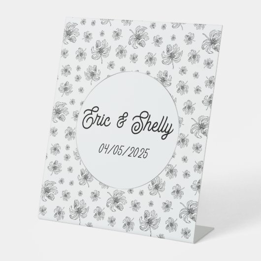 Graphic peonies. sockelschild (Vorderseite)