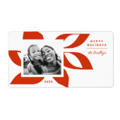 Graphic Poinsettia Foto (Vorne)