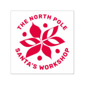 Graphic Poinsettia Permastempel (Design)