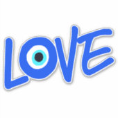 Graphic Print in griechischer Liebe Aufkleber (Vorderseite)