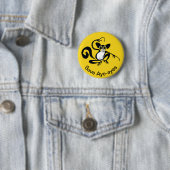 Graphic Rett AYE-AYES - Primat - Wildtiere - Gelb Button (Beispiel)