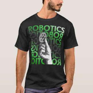 Graphic Robotics Engineer Applied Science T-Shirt 