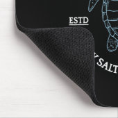 Graphic Sea Turtle Gulf of Mexico Est 1550 Mousepad (Ecke)