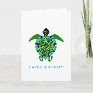 Graphic SEA TURTLE - Wildlife - Nature - Ocean Karte