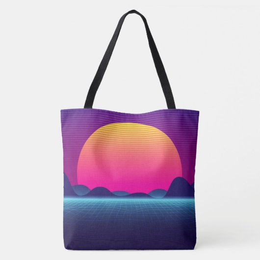Graphic Sunset Tasche (Rückseite)