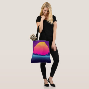 Graphic Sunset Tasche