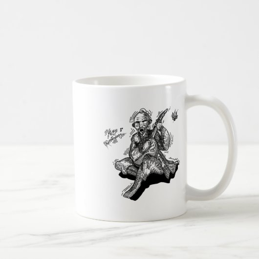 Graphic Tee - Ukraine Soldat Lied - Lied Gottes Kaffeetasse (Rechts)