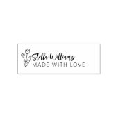 Graphic Tulip Script aus Liebe Permastempel (Design)