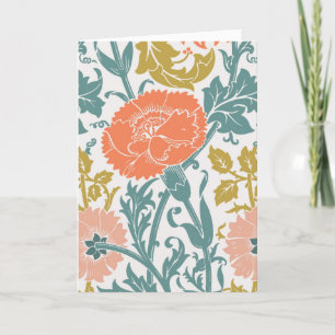 Graphic Vintag Blume Art & Your Text, Vs 2 Dankeskarte