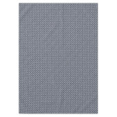 Graphic Woven Silver Rattan auf Custom Dark Blue Tischdecke (Vorderseite)