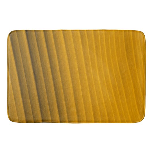 Graphic Yellow Bath Mat - Modern & Auge Catching Badematte (Vorderseite)