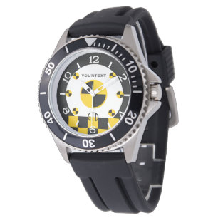 Graphics of Personalisiert Crash Test Markers Armbanduhr