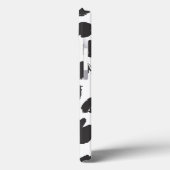 GRAPHISCHE LEOPARD DRUCKPATTERIN-IPAD AIR HÜLLEN (Rückseite / Links)