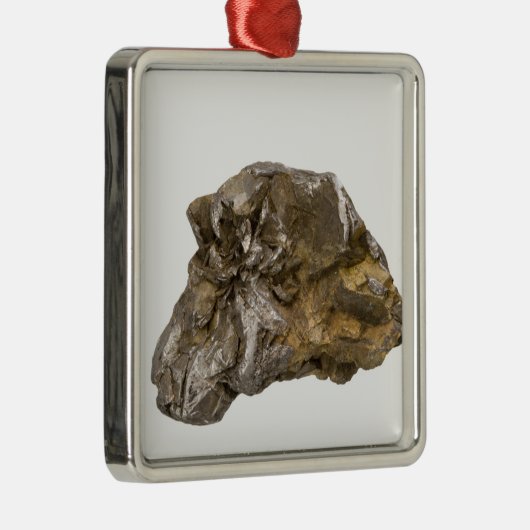 Graphit, Danville, Vermont, USA Silbernes Ornament (Rechts)