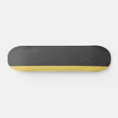 Graphit Yellow Longboard Skateboard (Horizontal)