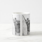 Graphitballerina-Tänzer-Ballett Kaffeetasse (Mittel)