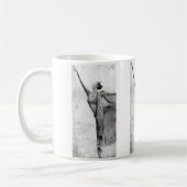 Graphite Ballerina Dancer Ballet Kaffeetasse (Links)