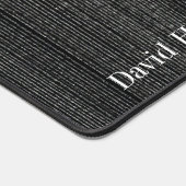 Graphite Black Men's Desk Mats & Pads Schreibtischunterlage (Ecke)
