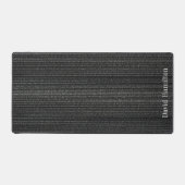 Graphite Black Men's Desk Mats & Pads Schreibtischunterlage (Vorderseite)