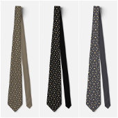 Graphite Geometry Luxe Tie Krawatte
