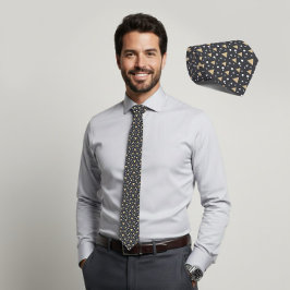 Graphite Geometry Luxe Tie Krawatte