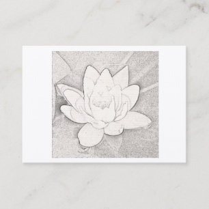 GRAPHITE LOTUS DESIGN BUSINESS CARD VISITENKARTE
