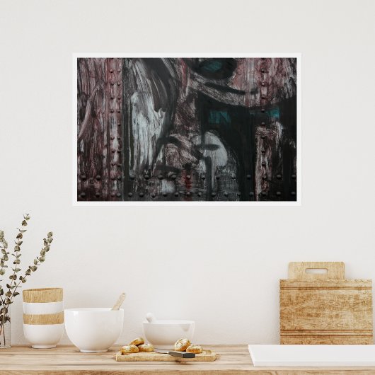 Graphiti I BIG Poster (Küche)