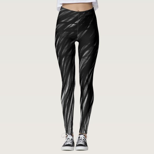 Graphitlinien - Leggings (Vorderseite)