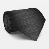 Graphitverlauf | Dunkle Ombre Graphit Krawatte (Gerollt)