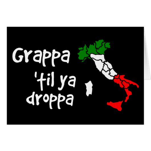 Grappa Til Ya Droppa (Vorderseite (Horizontal))