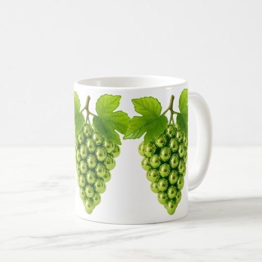 grappe Raisine Verts, stilisiert Kaffeetasse (VorderseiteRechts)