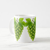 grappe Raisine Verts, stilisiert Kaffeetasse (Vorderseite Links)
