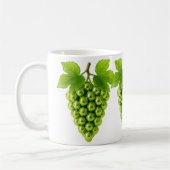 grappe Raisine Verts, stilisiert Kaffeetasse (Links)