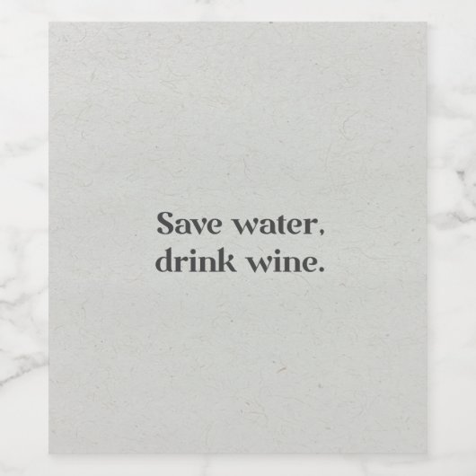 Grappig wijnetiket weinetikett (Einzelnes Label)