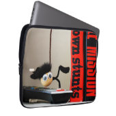 Grappige close up van 'Mission Impossible' Fubby Laptopschutzhülle (Vorne Rechts)