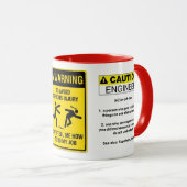 Grappige mok voor een Engineer Tasse (VorderseiteRechts)
