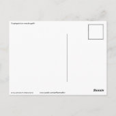 Graptopetalum macdougallia Blume Postkarte (Rückseite)