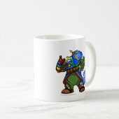 Grarrl Roo Insel-Spieler Kaffeetasse (VorderseiteRechts)