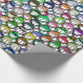 Gras 1 Schleifpapier Geschenkpapier (Ecke)