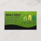 Gras | Baumdarstellungen Visitenkarte (Vorderseite)