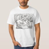 Gras-Drache T-Shirt (Vorderseite)
