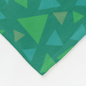 Gras Fleecedecke (Ecke)