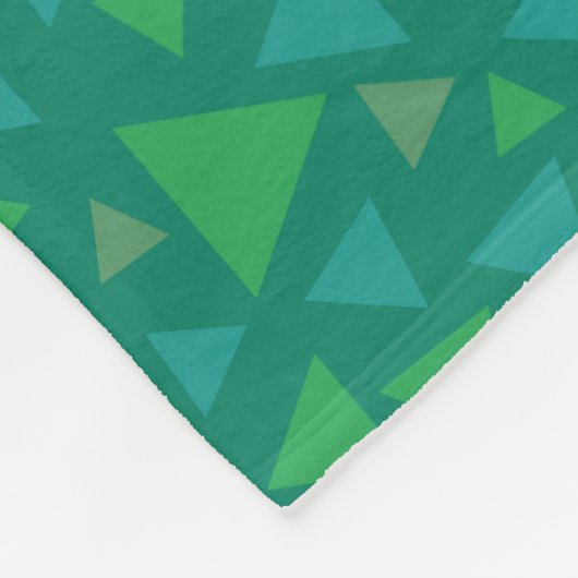 Gras Fleecedecke (Ecke)