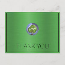 Gras für das Firmenlogo Grün Vielen Dank