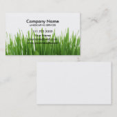 Gras-Garten-Rasen-Sorgfalt und Landschaft Visitenkarte (Vorne/Hinten)