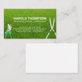 Gras | Gartenwerkzeuge | Schafe Visitenkarte (Vorne/Hinten)