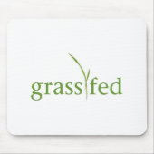 Gras Gefüttert Mousepad (Vorne)