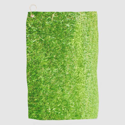 Gras Golfhandtuch (Vorderseite)